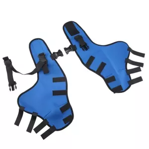 Ochranný obal na koleno psa pro operaci a zranění, velikost: L (modrá) TopTechnology Ochranný obal na koleno psa pro operaci a zranění, velikost: L (modrá) TopTechnology