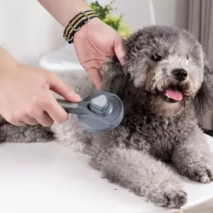 Pet Self-Cleaning Comb - Hřeben pro kočky a psy (Barva Sakura) TopTechnology Pet Self-Cleaning Comb - Hřeben pro kočky a psy (Barva Sakura) TopTechnology