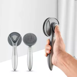 Pet Self-Cleaning Comb - Hřeben pro kočky a psy (Barva Sakura) TopTechnology Pet Self-Cleaning Comb - Hřeben pro kočky a psy (Barva Sakura) TopTechnology