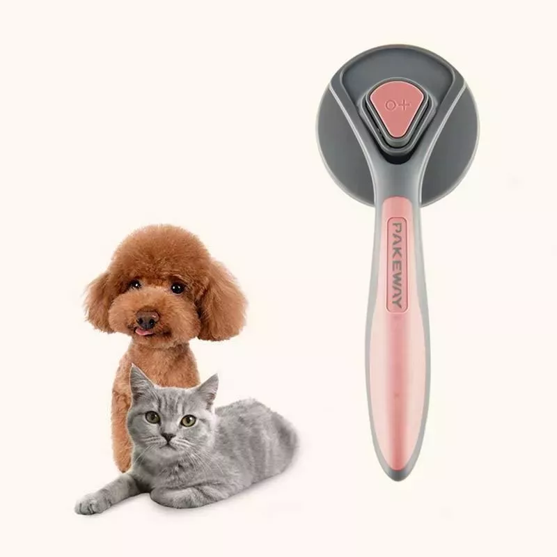 Pet Self-Cleaning Comb - Hřeben pro kočky a psy (Barva Sakura) TopTechnology