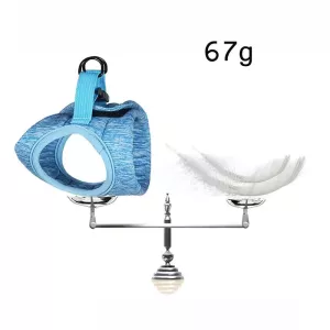 Vodítko pro kočky a hrudní popruh M (šedé) TopTechnology