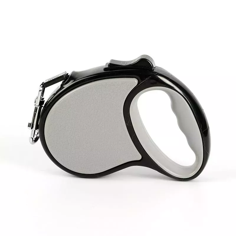 Automatické vodítko pro psy 3m - šedé, přenosné a zpevněné TopTechnology