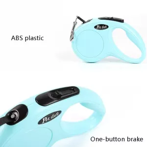 Automatické vodítko pro psy 5m (Růžové) TopTechnology Automatické vodítko pro psy 5m (Růžové) TopTechnology