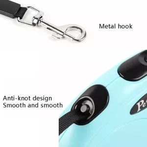 Automatické vodítko pro psy 5m (Růžové) TopTechnology Automatické vodítko pro psy 5m (Růžové) TopTechnology