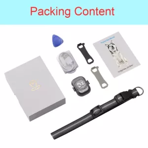 G16 GPS Tracker pro domácí mazlíčky s voděodolným obojkem IP67 - sledování psů a koček TopTechnology