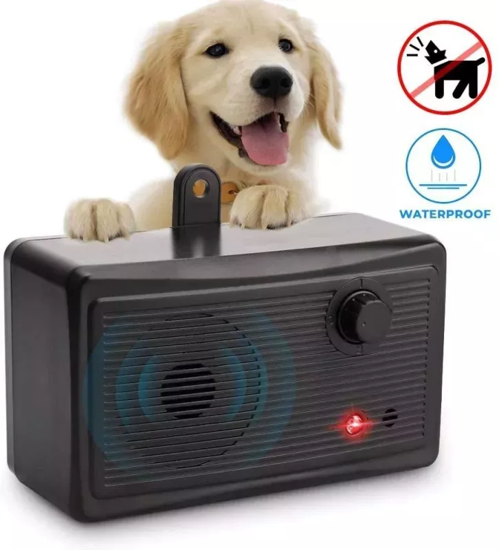 K9 Outdoor Ultrasonic Bark Stopper - zařízení na výcvik psů (černé) TopTechnology
