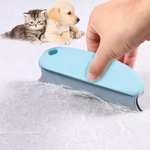 Multifunkční kartáč na čištění srsti pro domácí zvířata (Světlá modrá)