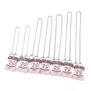 Obojek pro psy z pevného kovového řetězu, délka: 50cm (stříbrný) TopTechnology Obojek pro psy z pevného kovového řetězu, délka: 50cm (stříbrný) TopTechnology