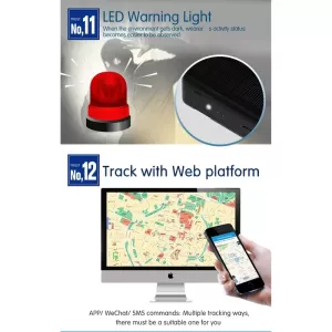 RF-V34 Sledovací zařízení pro ovce a skot, IP67 voděodolné, solární GSM GPS WiFi s alarmem a SOS TopTechnology RF-V34 Sledovací zařízení pro ovce a skot, IP67 voděodolné, solární GSM GPS WiFi s alarmem a SOS TopTechnology