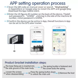RF-V34 Sledovací zařízení pro ovce a skot, IP67 voděodolné, solární GSM GPS WiFi s alarmem a SOS TopTechnology RF-V34 Sledovací zařízení pro ovce a skot, IP67 voděodolné, solární GSM GPS WiFi s alarmem a SOS TopTechnology