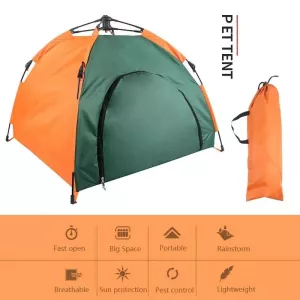 Automatický skládací stan pro domácí zvířata - dešťuvzdorný a sluneční ochrana TopTechnology Automatický skládací stan pro domácí zvířata - dešťuvzdorný a sluneční ochrana TopTechnology