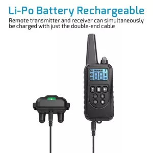 Bark Stopper Obojek pro Psí Výcvik s Dálkovým Ovládáním, Styl: 880-2 TopTechnology Bark Stopper Obojek pro Psí Výcvik s Dálkovým Ovládáním, Styl: 880-2 TopTechnology