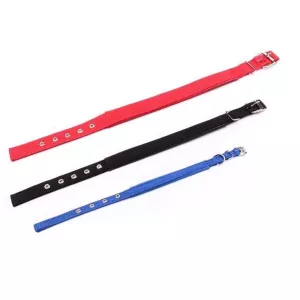Obojek pro psy a kočky z pěnového bavlněného polyesteru 3.5cm x 57cm (Červený) TopTechnology Obojek pro psy a kočky z pěnového bavlněného polyesteru 3.5cm x 57cm (Červený) TopTechnology