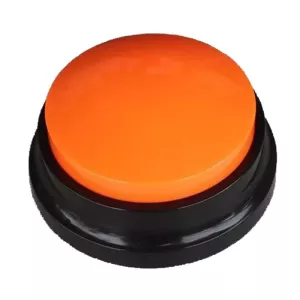 Tlačítko pro komunikaci se psem - nahrávací model (oranžové) TopTechnology Tlačítko pro komunikaci se psem - nahrávací model (oranžové) TopTechnology