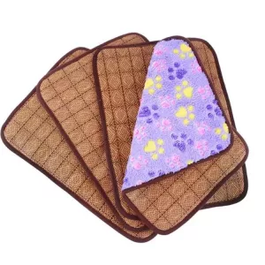 Dvojsměrná podložka pro domácí zvířata s vnějším polstrováním, velikost: M (Růžová) TopTechnology Dvojsměrná podložka pro domácí zvířata s vnějším polstrováním, velikost: M (Růžová) TopTechnology