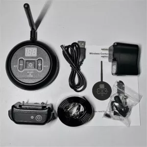 Elektronický bezdrátový plot pro výcvik psů Bark Stop s kolíkem UK (s 1 obojkem) TopTechnology Elektronický bezdrátový plot pro výcvik psů Bark Stop s kolíkem UK (s 1 obojkem) TopTechnology