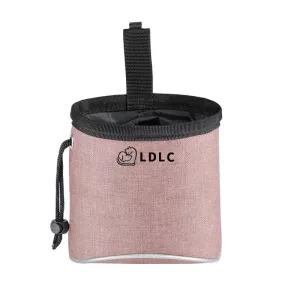 LDLC Outdoor Pet Snack Bag Oxford Cloth Reflective Dog Training Bag (Světle Růžová)