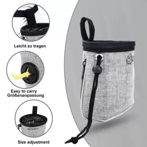 LDLC Outdoor Pet Snack Bag - Reflexní tréninkový sáček pro psy (Denim Blue) TopTechnology