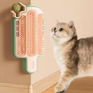 Masážní kartáč na kočky Cats Corner Ice-Cream Scrubber, jednoduchý styl TopTechnology