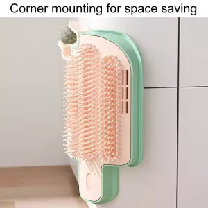 Masážní kartáč na kočky Cats Corner Ice-Cream Scrubber, jednoduchý styl TopTechnology