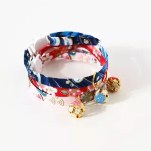 Nastavitelný obojek pro domácí mazlíčky s květinovým motivem, cca 17-32cm (Růžový) TopTechnology Nastavitelný obojek pro domácí mazlíčky s květinovým motivem, cca 17-32cm (Růžový) TopTechnology