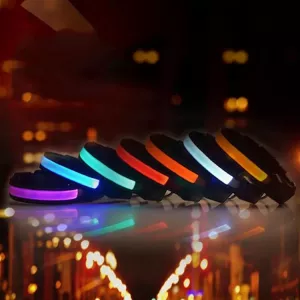 Obojek se solárním a USB nabíjením pro střední a velké psy, LED světlo, obvod krku: L, 50-60cm (Červený) TopTechnology Obojek se solárním a USB nabíjením pro střední a velké psy, LED světlo, obvod krku: L, 50-60cm (Červený) TopTechnology