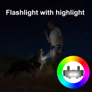 Tsattine T10 IP68 Vodotěsné zařízení pro školení psů s LCD světlem TopTechnology