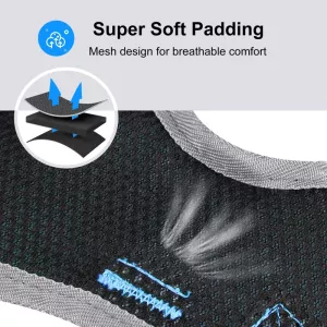 FunAdd Reflexní Nylonový Hrudní Popruh pro Psy, Velikost: S (Modrý) TopTechnology