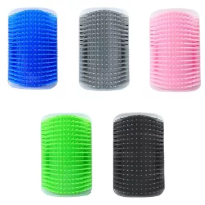 Hřebínek pro kočky Pet Cat Corner s masážní funkcí (šedý) TopTechnology