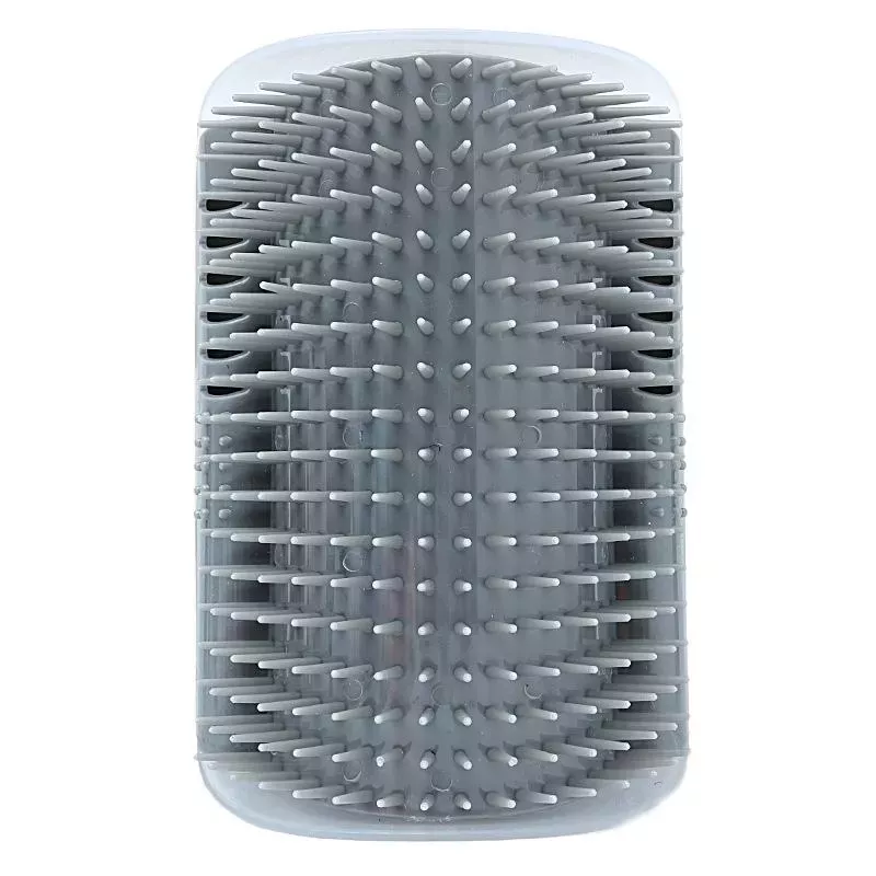 Hřebínek pro kočky Pet Cat Corner s masážní funkcí (šedý) TopTechnology