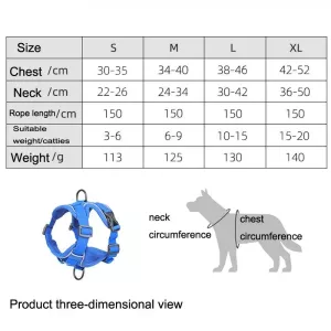 HT-864 Pet Traction Rope Reflexní Prodyšný Hrudní Popruh pro Psy, Velikost: XL (Červená) TopTechnology HT-864 Pet Traction Rope Reflexní Prodyšný Hrudní Popruh pro Psy, Velikost: XL (Červená) TopTechnology