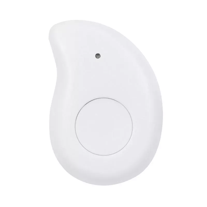 Mini GPS tracker pro domácí mazlíčky s baterií, voděodolný Bluetooth, sledovač klíčů a peněženky (Bílý) TopTechnology