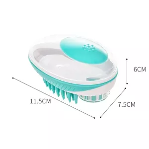 Pet Bath Brush - Masážní kartáč pro psy a kočky (Zelený) TopTechnology Pet Bath Brush - Masážní kartáč pro psy a kočky (Zelený) TopTechnology