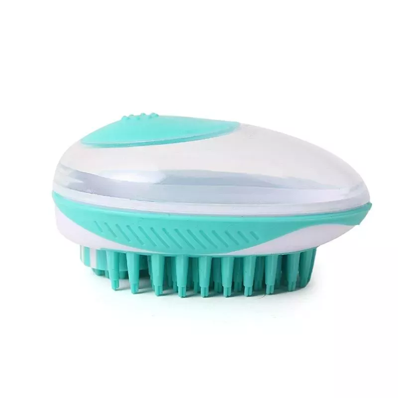 Pet Bath Brush - Masážní kartáč pro psy a kočky (Zelený) TopTechnology