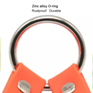 Vodítko pro psy TPU 2 v 1 bez zamotání, Délka: 25 cm (Červené) TopTechnology