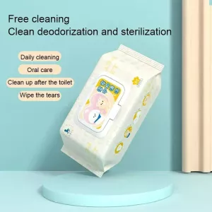 Čisticí vlhké ubrousky pro kočky a psy 80ks x 1 TopTechnology Čisticí vlhké ubrousky pro kočky a psy 80ks x 1 TopTechnology