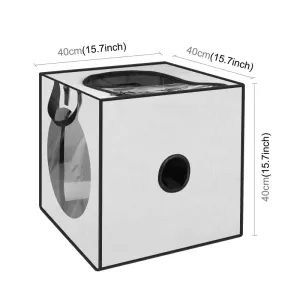 FUNADD Pet Bath Drying Box - Skládací sušicí box pro zvířata do 5kg (šedý) TopTechnology