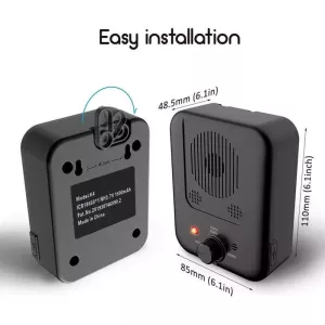 RC-309 Zařízení pro kontrolu štěkání psů (černá) TopTechnology RC-309 Zařízení pro kontrolu štěkání psů (černá) TopTechnology