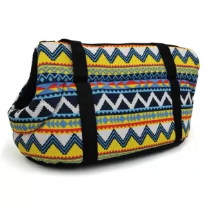 Retro Pet Carrying Bag - Pohodlný a prodyšný batoh pro kočky a psy, Velikost:S 45x21x22cm