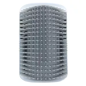 Hřebínek pro kočky Pet Cat Corner s masážní funkcí (šedý)