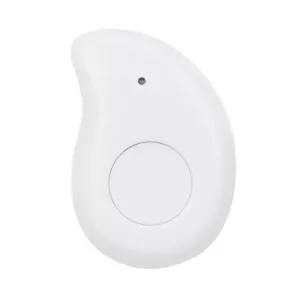 Mini GPS tracker pro domácí mazlíčky s baterií, voděodolný Bluetooth, sledovač klíčů a peněženky (Bílý)