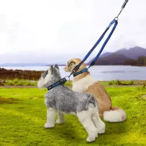 Vodítko pro domácí zvířata - teleskopické 70cm, dvojité tažení