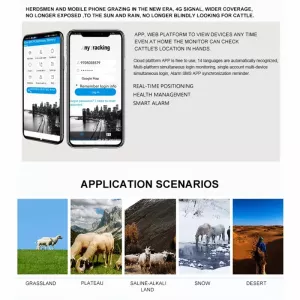 RF-V24 4G Solární GPS Lokátor pro Sledování Zvířat s 4G Pamětí TopTechnology RF-V24 4G Solární GPS Lokátor pro Sledování Zvířat s 4G Pamětí TopTechnology