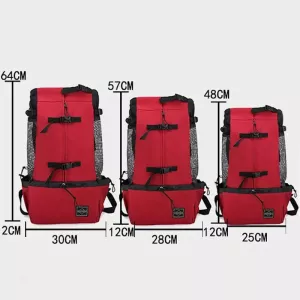 Ventilovaný a prodyšný pratelný batoh pro domácí zvířata, velikost: L (světle šedý) TopTechnology Ventilovaný a prodyšný pratelný batoh pro domácí zvířata, velikost: L (světle šedý) TopTechnology