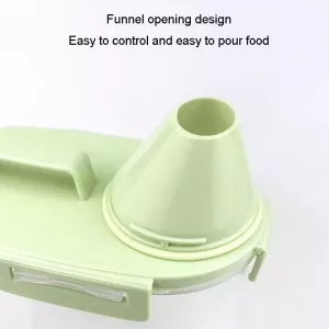 Úschovna krmiva pro domácí mazlíčky 1,5L - Voděodolný tank na krmivo pro psy (Matcha Green)