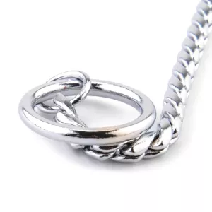 Obojek pro psy - kovový řetěz, délka 35 cm (stříbrný) TopTechnology Obojek pro psy - kovový řetěz, délka 35 cm (stříbrný) TopTechnology