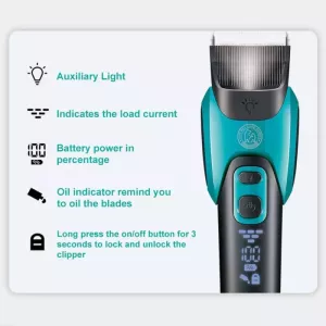 VGR V-208 Profesionální elektrický stříhací strojek pro domácí zvířata (Červený) TopTechnology VGR V-208 Profesionální elektrický stříhací strojek pro domácí zvířata (Červený) TopTechnology