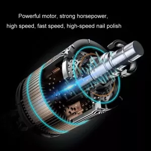 Pet Fully Automatic Nail Grinder with LED Light - 2nd Generation White TopTechnology