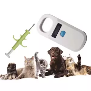 134.2KHz Přenosný čtečka identifikačních čipů pro malé zvířata