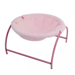 Houpací křeslo pro domácí zvířata Pet Four Seasons s odnímatelným polstrováním, růžové TopTechnology Houpací křeslo pro domácí zvířata Pet Four Seasons s odnímatelným polstrováním, růžové TopTechnology